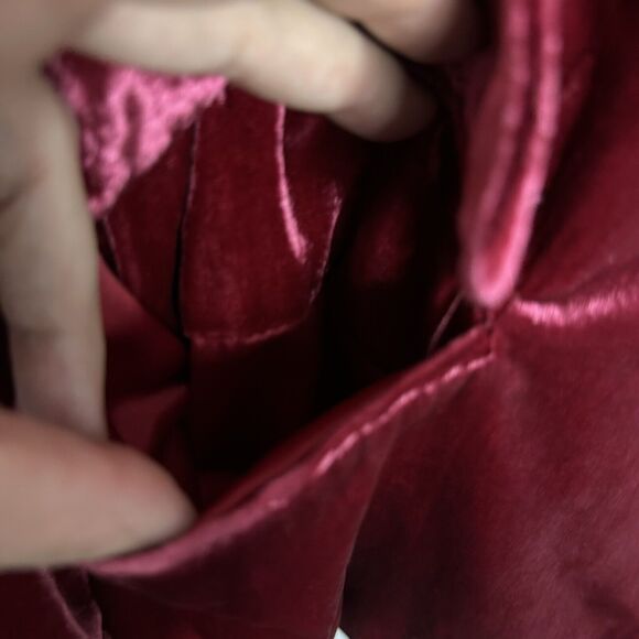 Torrid Velvet Classic Blazer Jester Red Plus Size 0 XL New - Picture 5 of 10